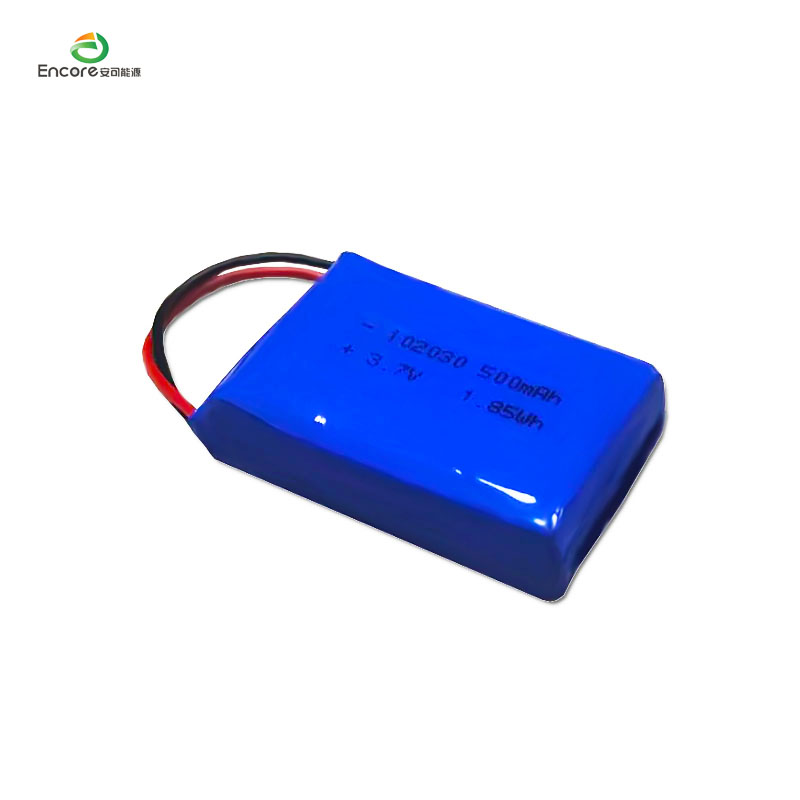 3.7v 500mah 1.85wh lipo battery