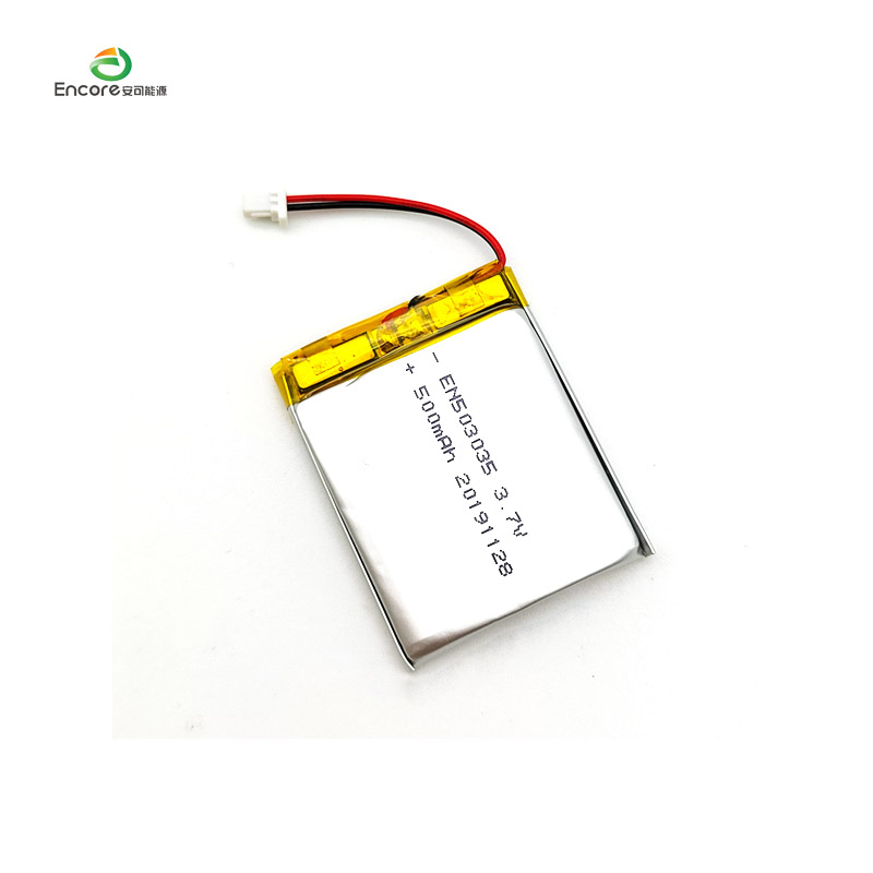 500mAh Li-ion for Medical Device