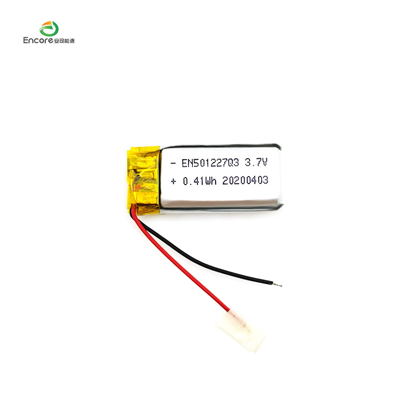 501227 3.7v 110mah Lithium Polymer Battery