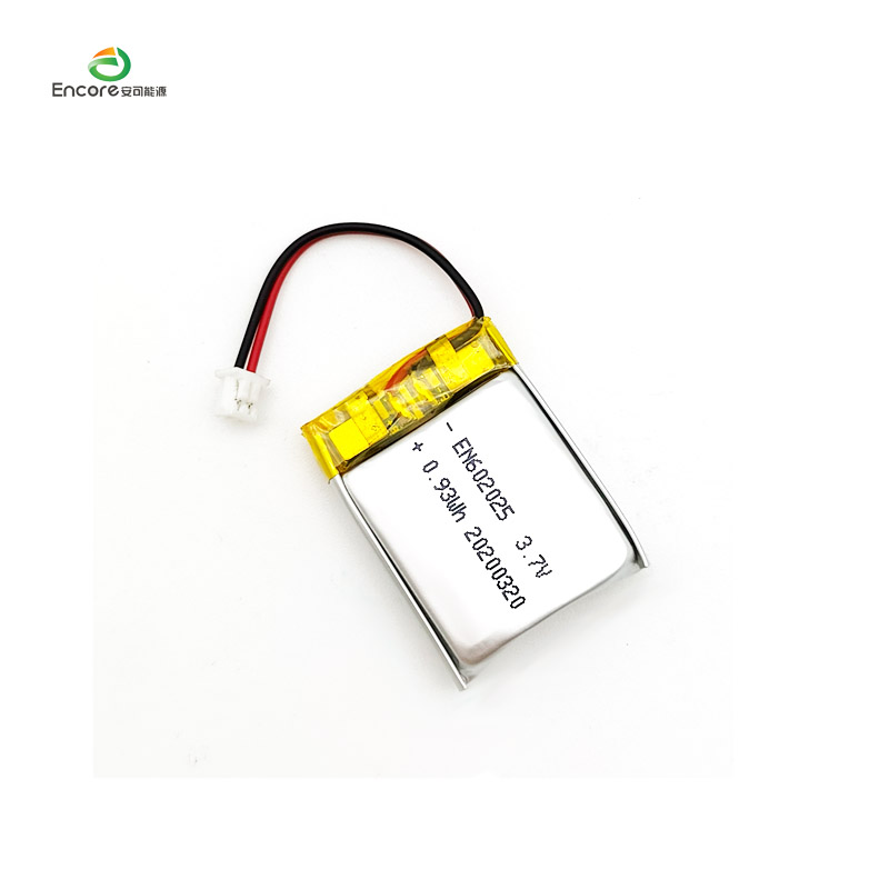 602025 Rechargeable Li-ion Lithium Polymer Battery