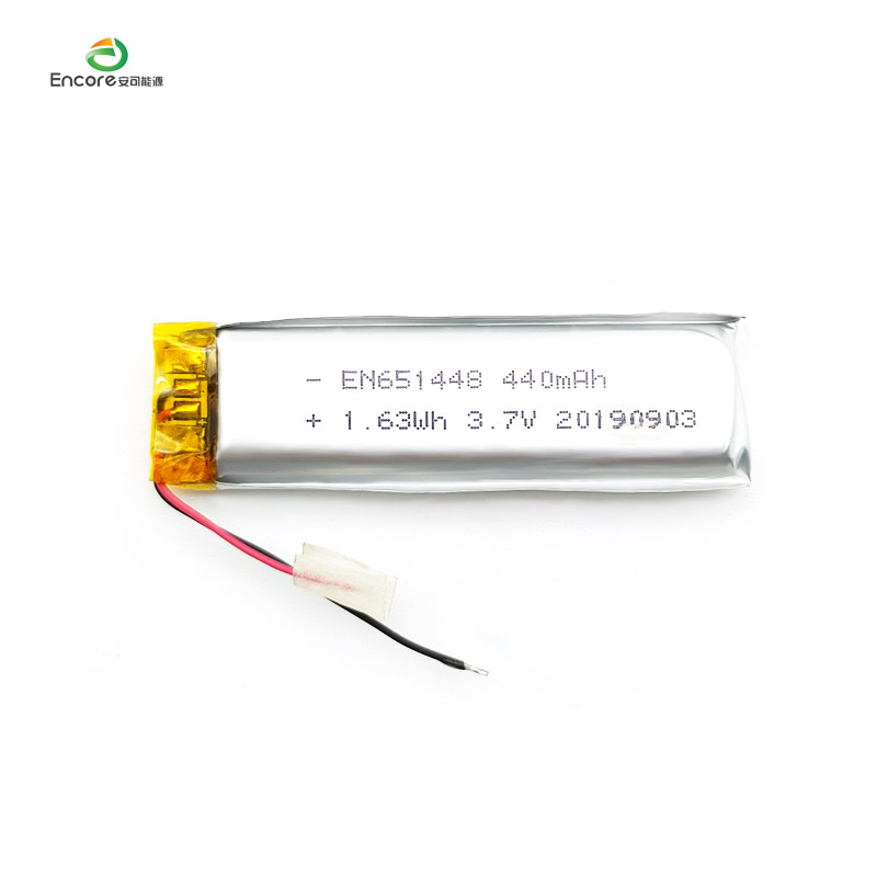 651448 450mah 3.7v  lipo battery