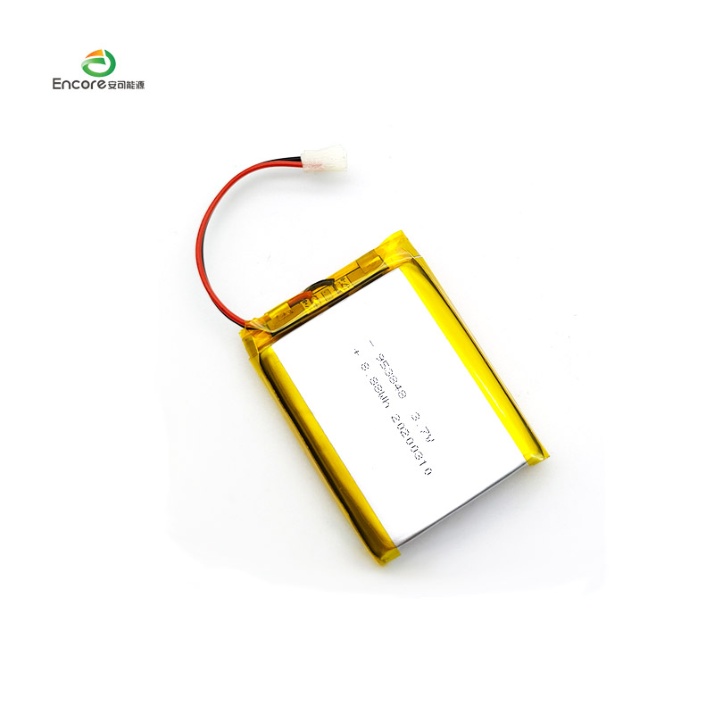 953848 2400mAh 3.7v rechargeable lipo cell